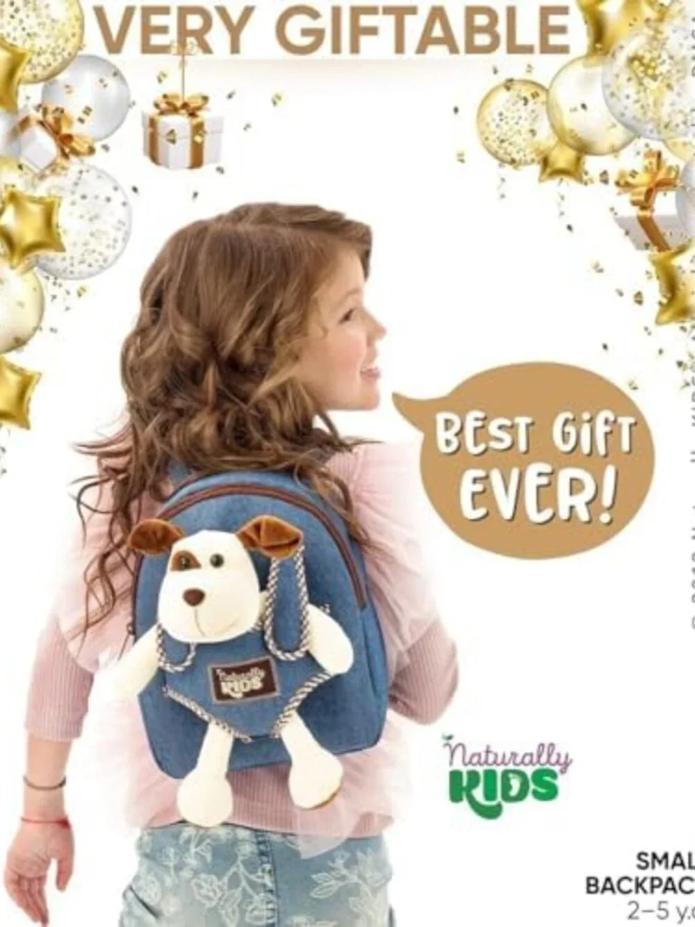 Adorable Toddler Backpack with Plush Dog Toy - Perfect Kids Gift for Ages 2-5